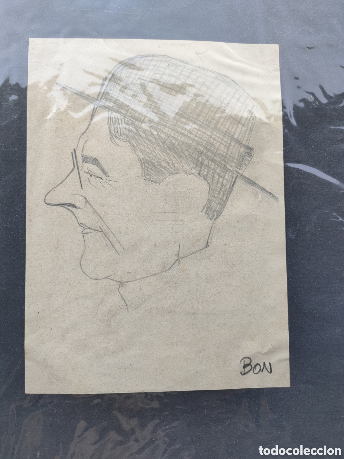 Arte: Bon dos dibujos originales firmados