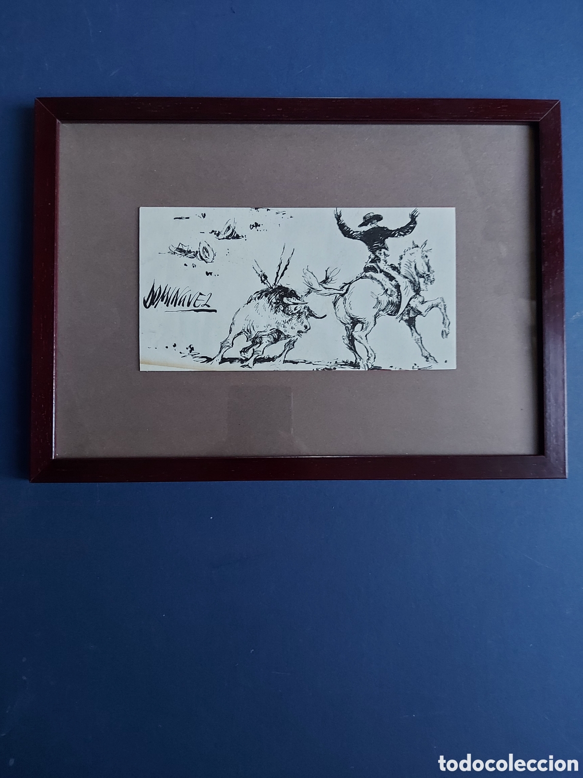 Art: JOS&Eacute; DOMINGUEZ &rdquo;APUNTE DEL NATURAL DEL REJONEADOR&rdquo;
