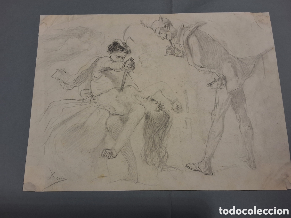 Arte: Jose Denis. Escena teatral.