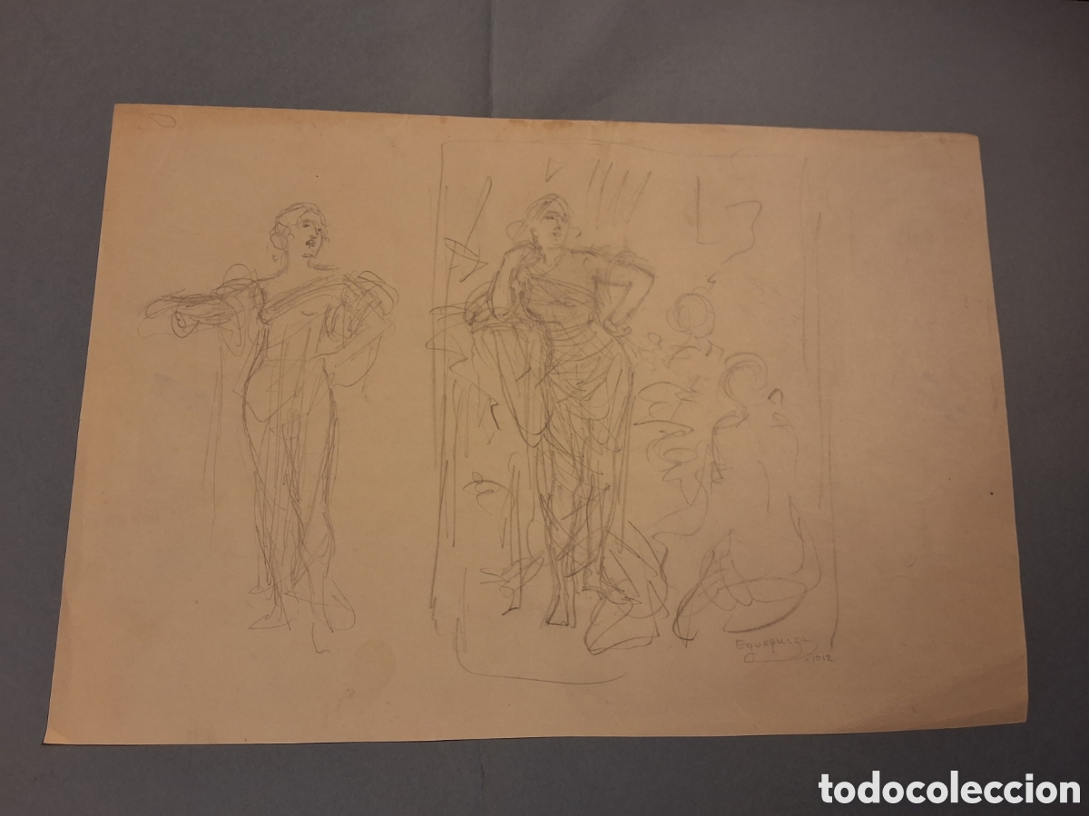 Arte: Rogelio Egusquiza. Figuras.