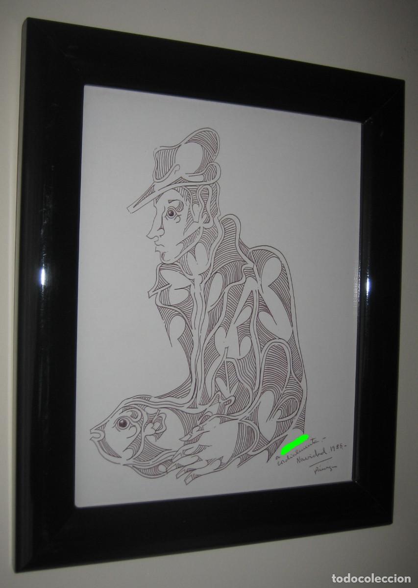 Arte: UN PESCADOR. P&Aacute;RRAGA. MURCIA. A&Ntilde;O 1985.