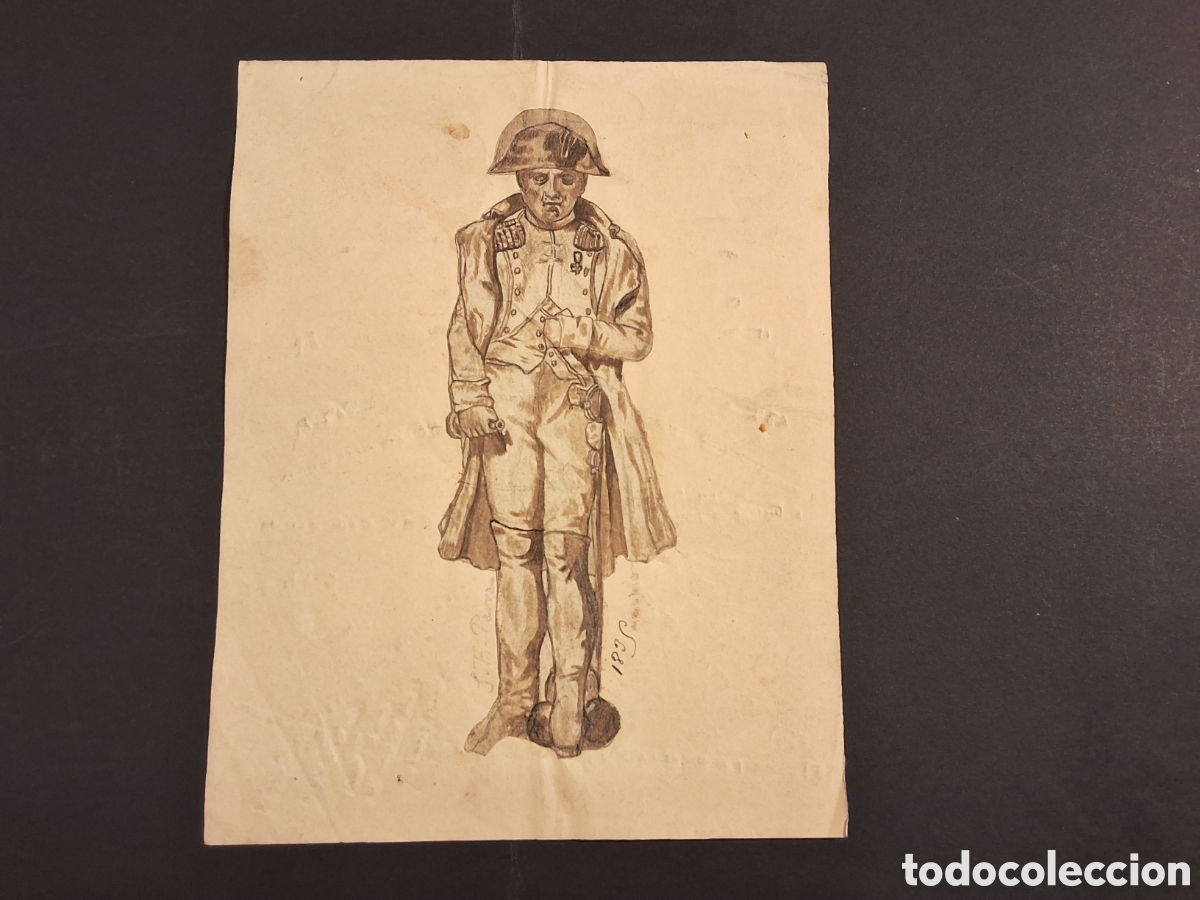 Kunst: An&oacute;nimo. Retrato de Napole&oacute;n.