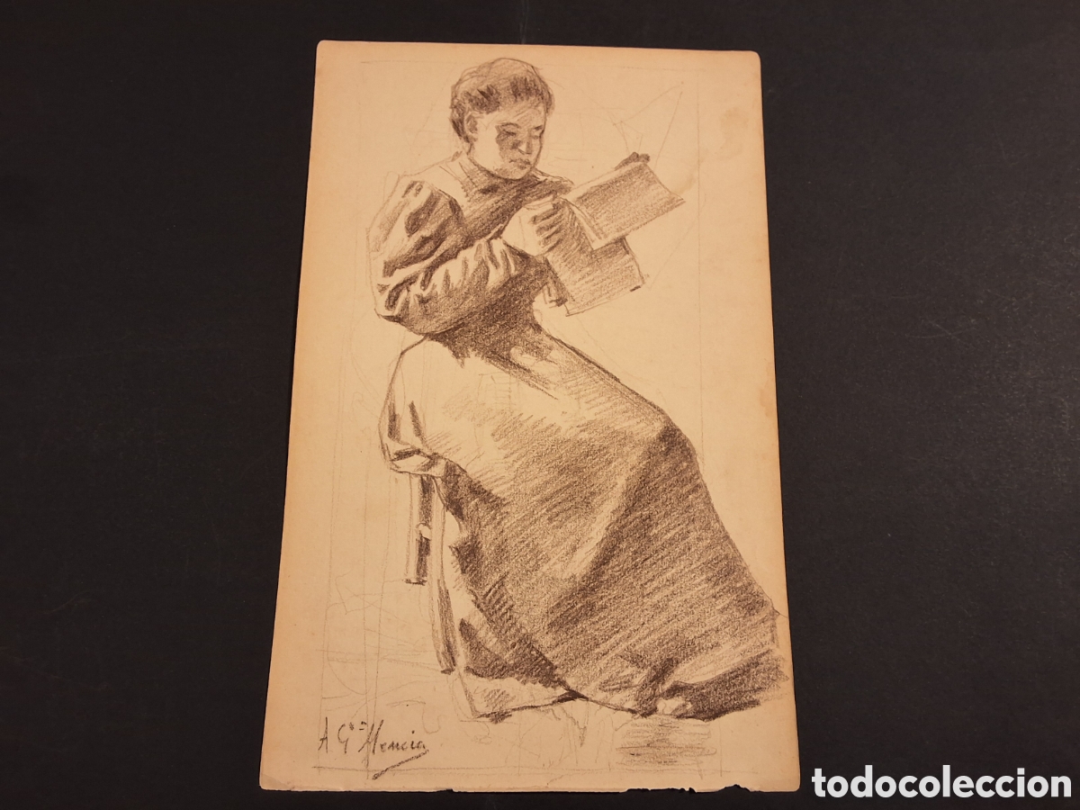 Kunst: Antonio Garc&iacute;a Mencia. Dama leyendo.