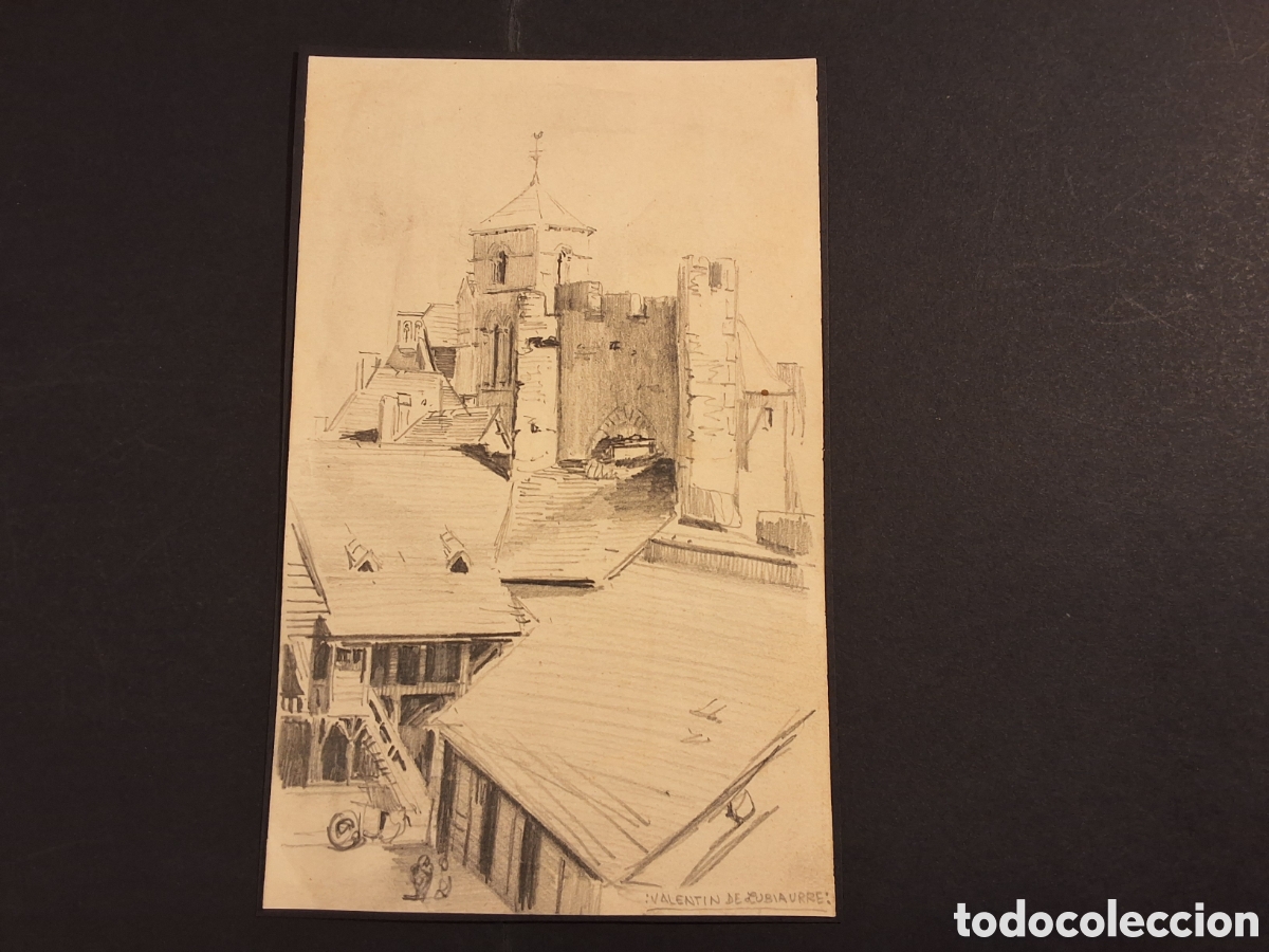 Arte: Valent&iacute;n de Zubiaurre. Edificios centro europeos.