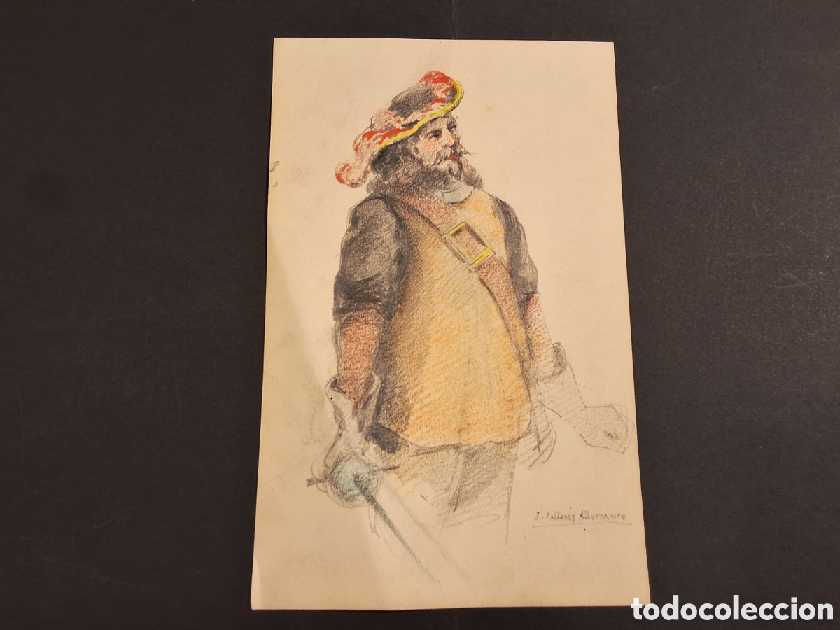 Arte: Joaquin Pallares. Personaje.