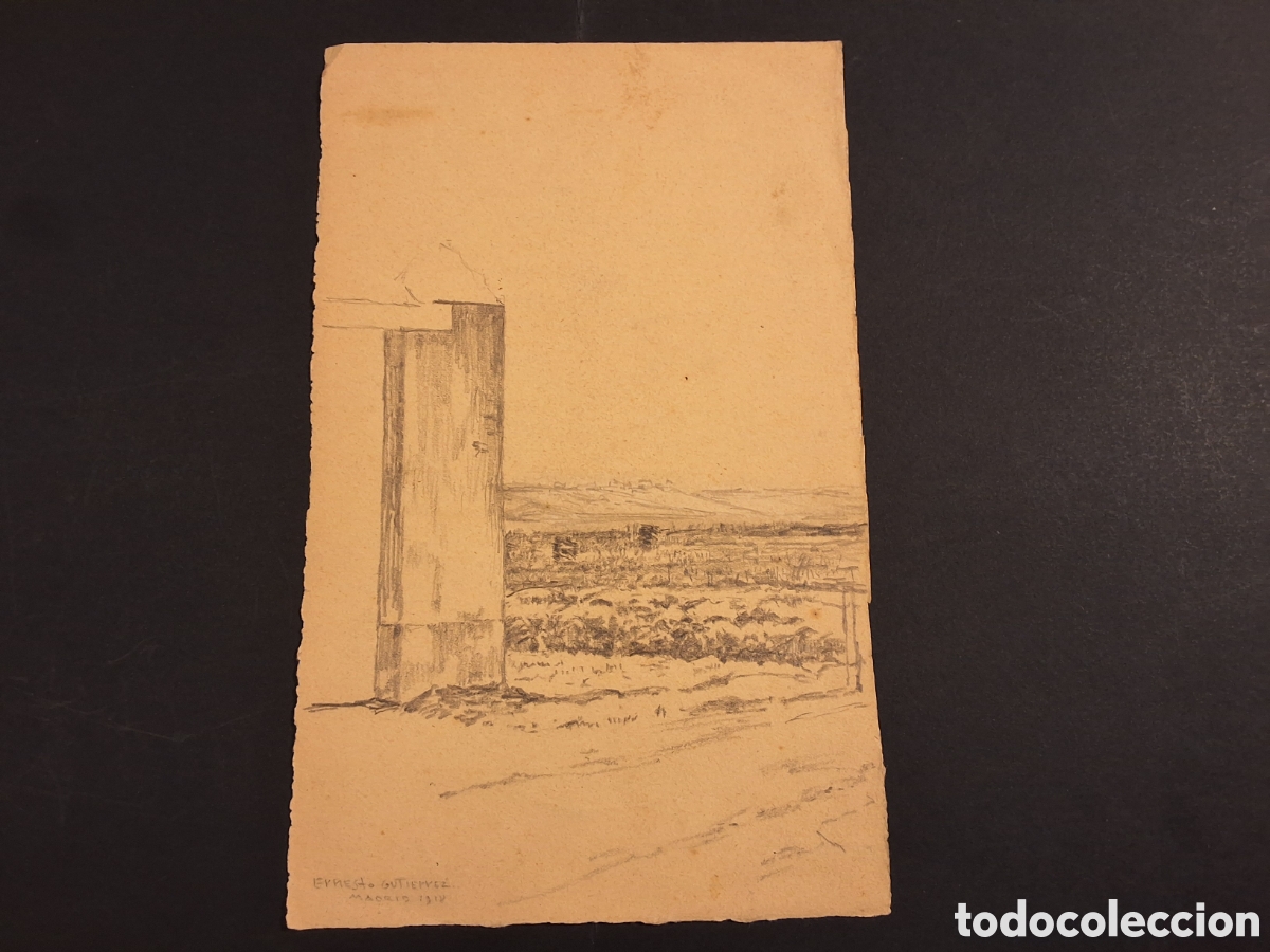 Arte: Ernesto Guti&eacute;rrez. Paisaje.