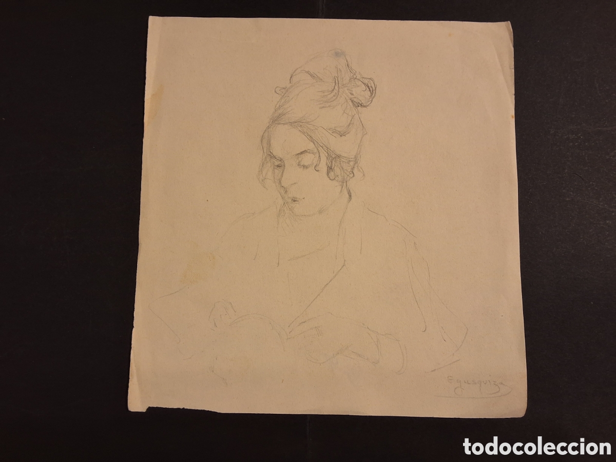Arte: Rogelio Egusquiza. Retrato.