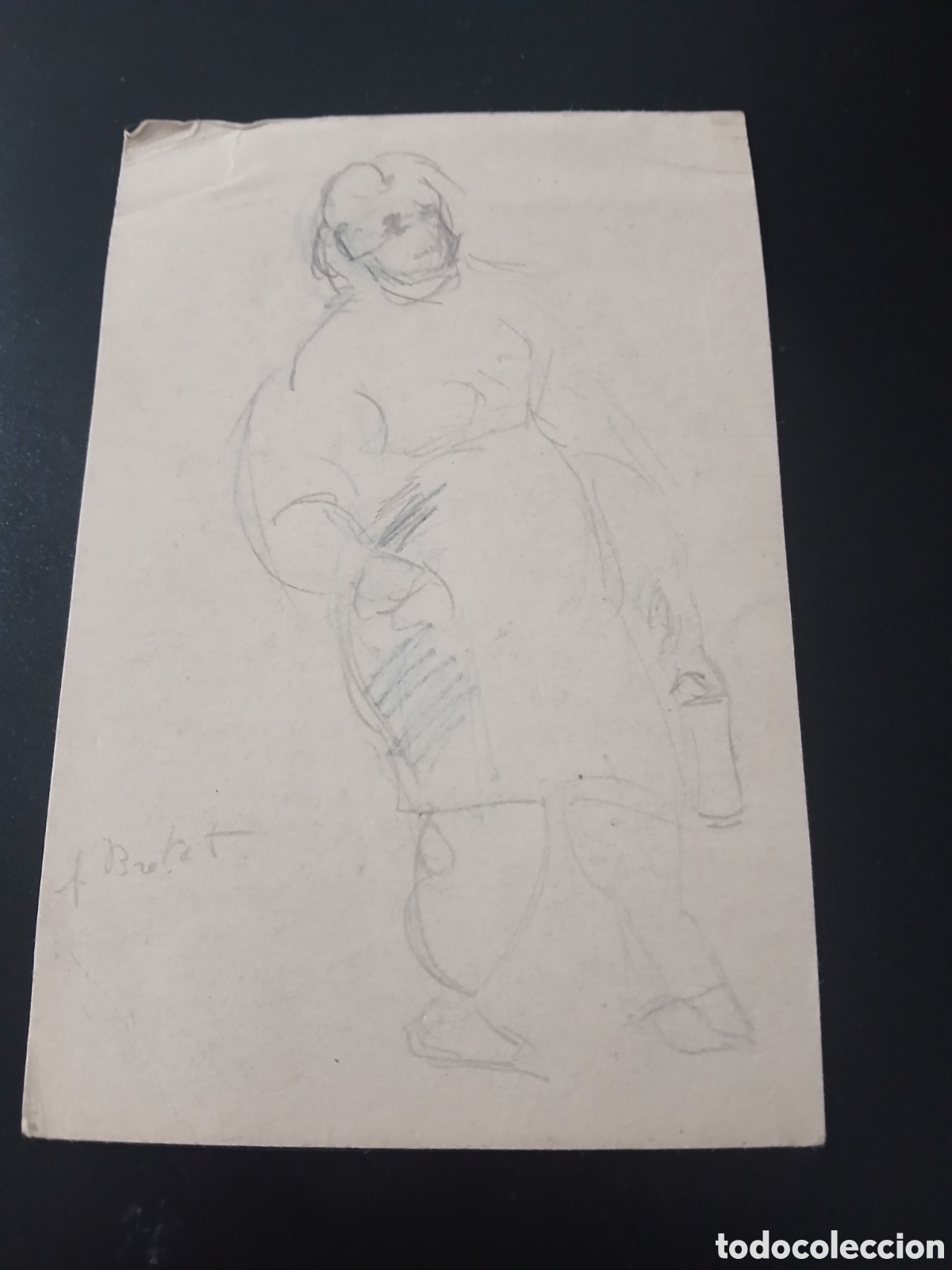 Arte: Dibujo firmado j brota