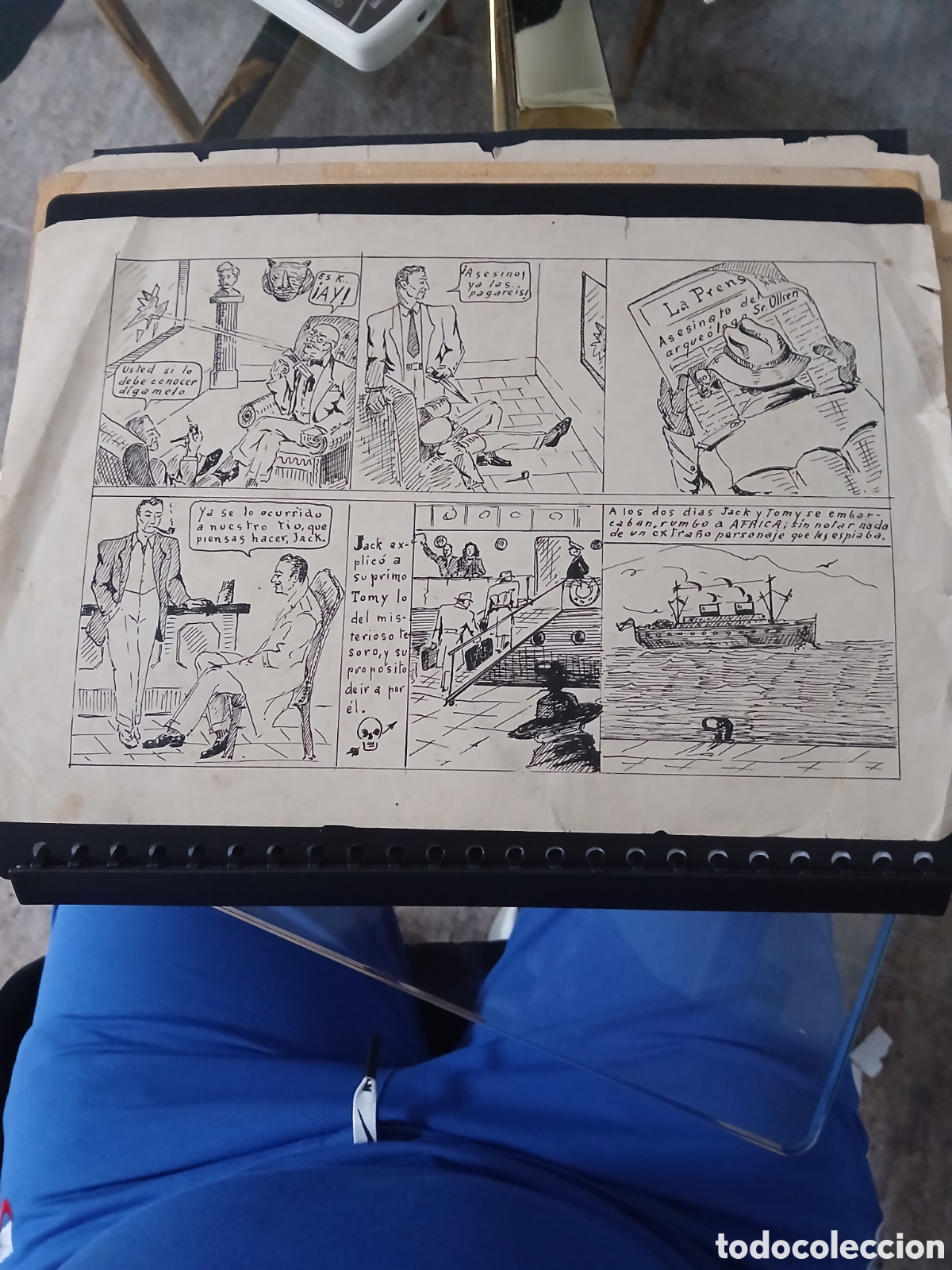 Arte: Dibujo original tinta