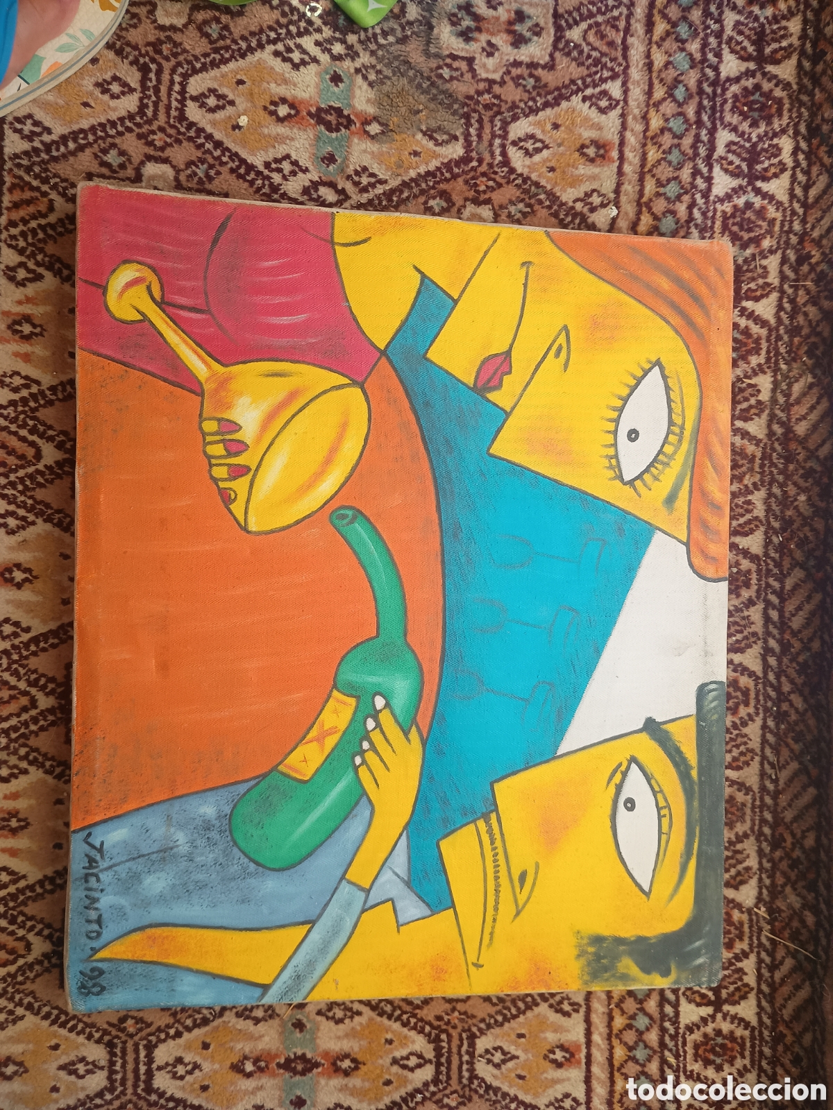 Arte: Cuadro pintura firmado