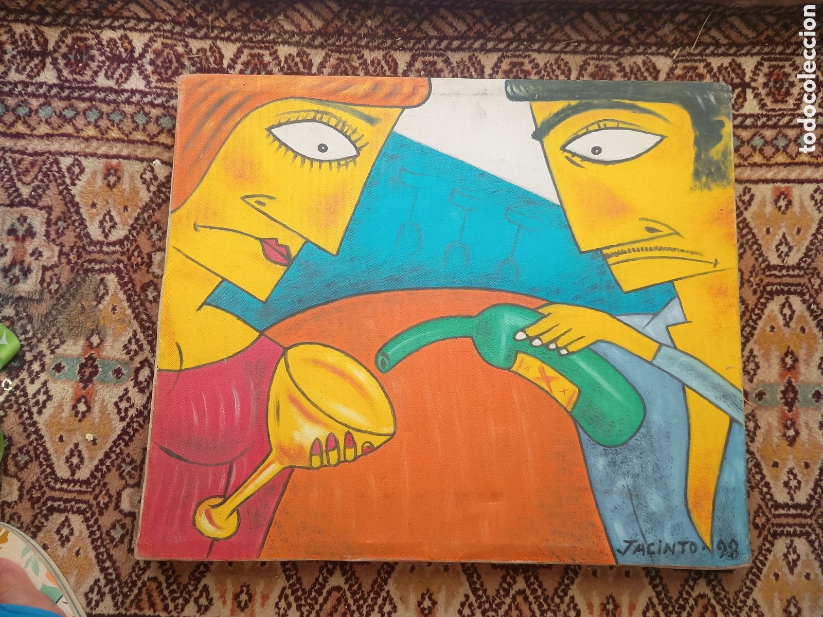 Art: Cuadro pintura firmado