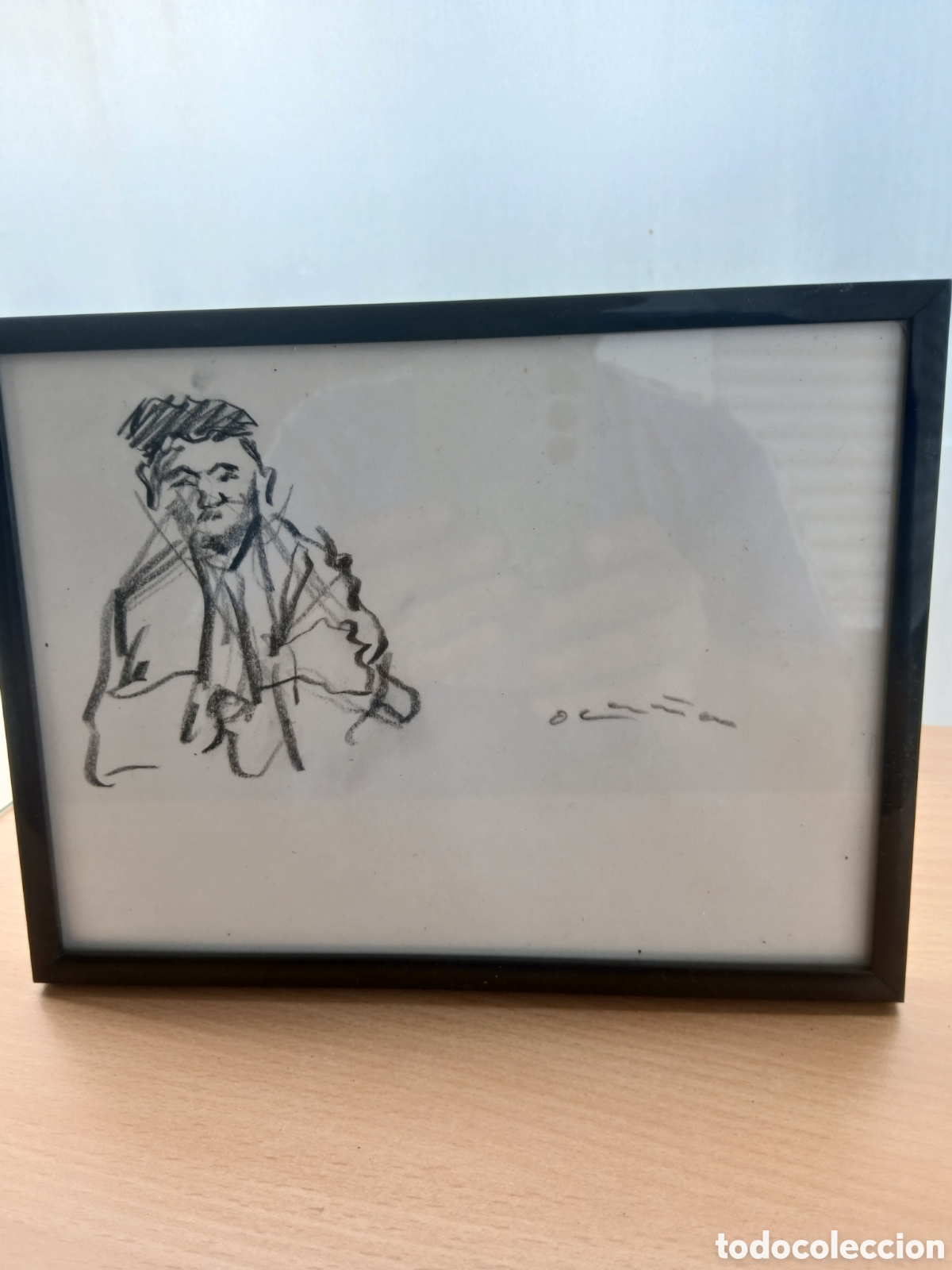 Arte: Dibujo firmado oca&ntilde;a