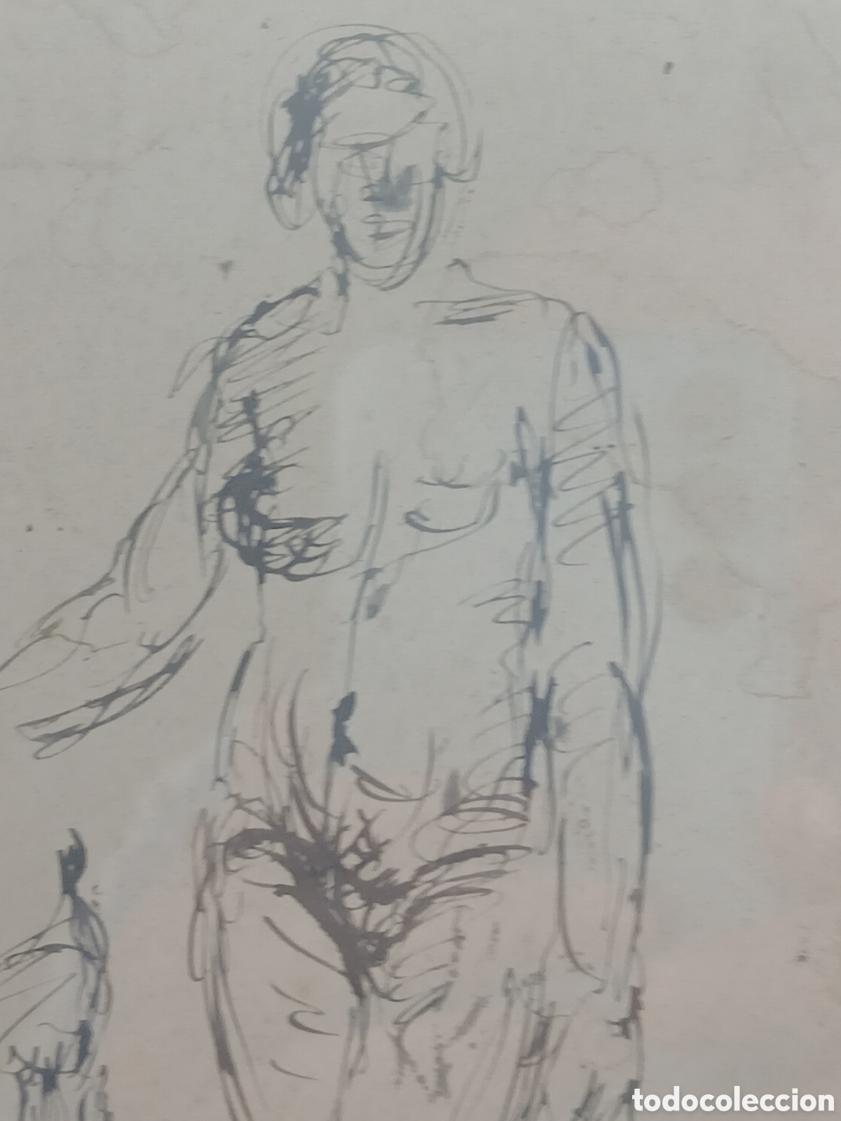 Arte: Dibujo a plumilla sin identificar - Foto 3
