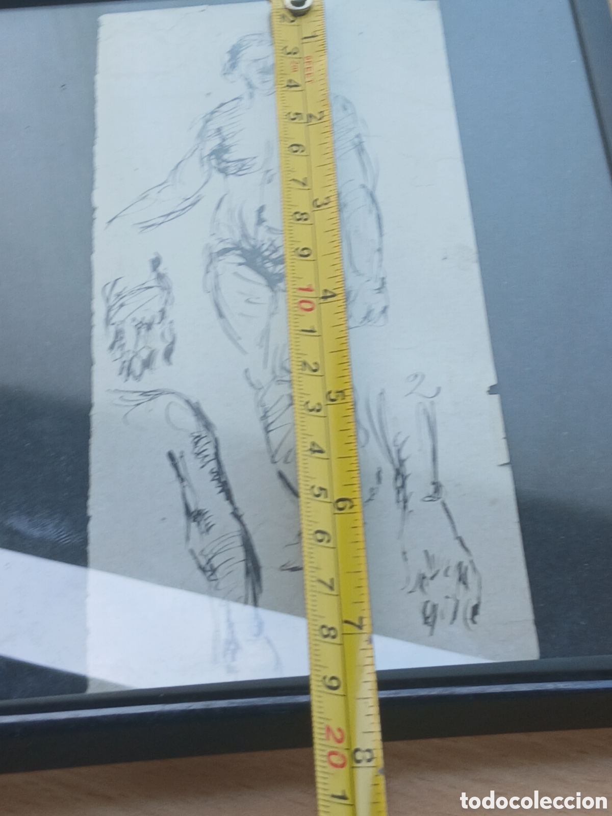 Arte: Dibujo a plumilla sin identificar - Foto 6