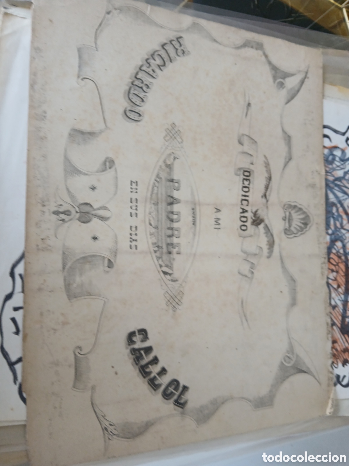 Arte: Dibujo antiguo plumilla