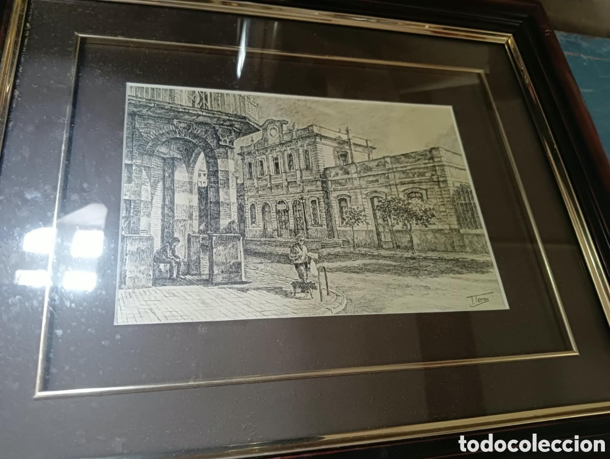Arte: Dibujo firmado por T. Terns