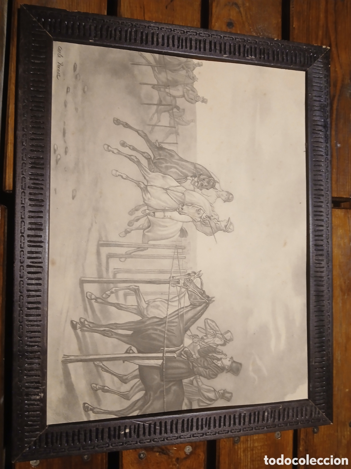 Arte: Dibujo firmado a identificar