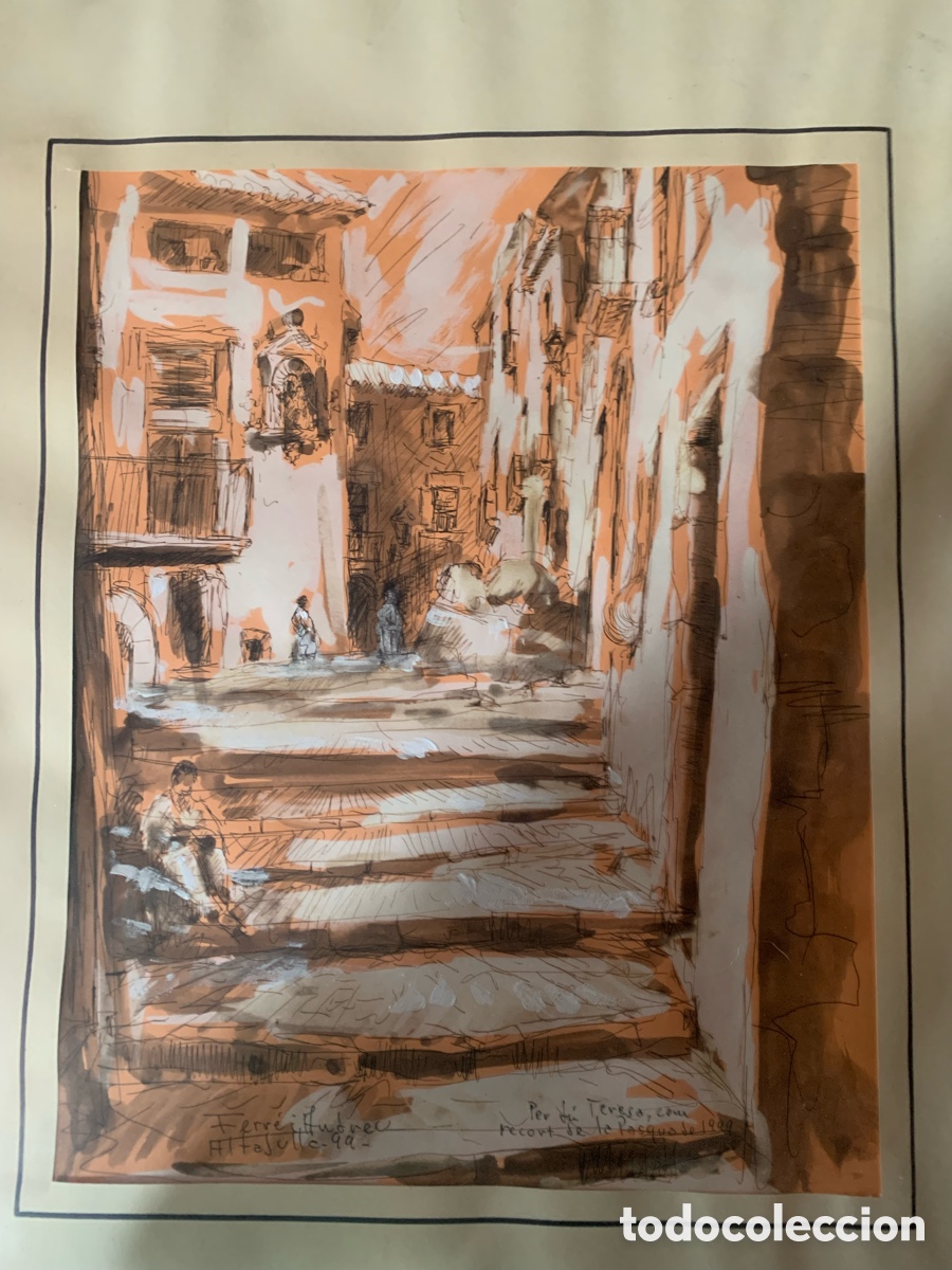 Arte: L&agrave;mina dibuix de Ferran i Andreu Altafulla 99