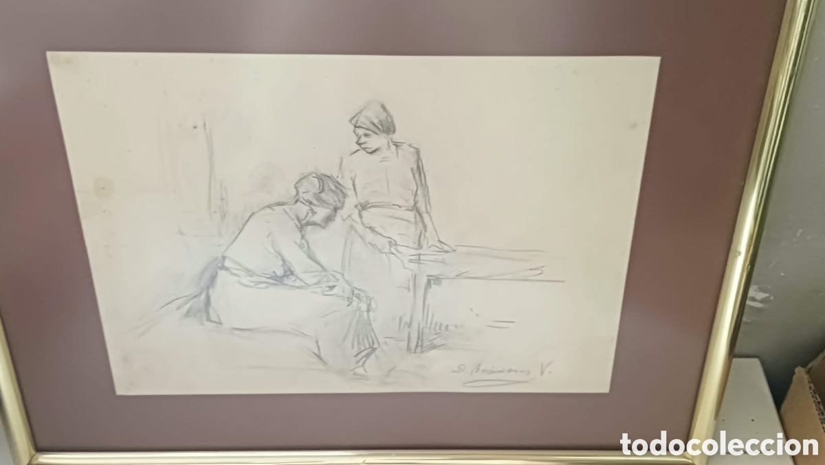 Arte: Dibujo a l&aacute;piz de Dionisio Baixeras