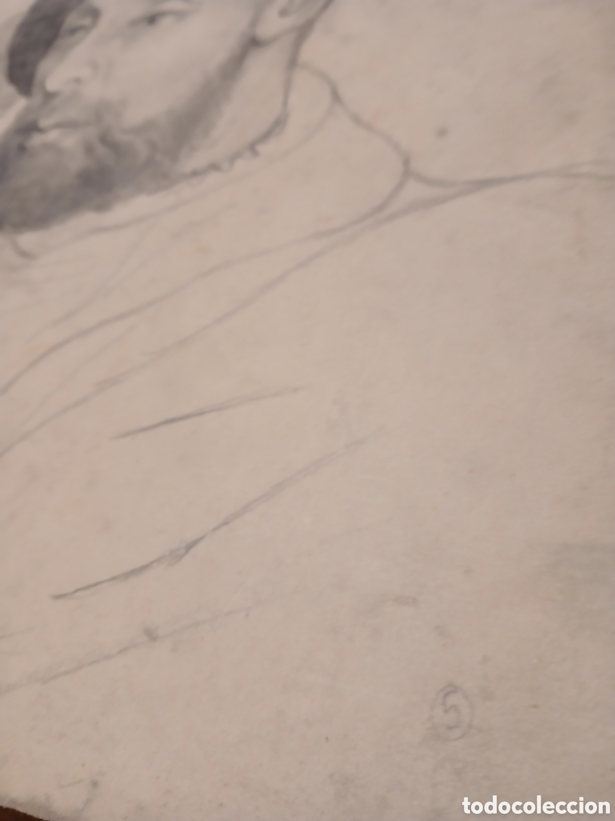 Arte: Dibujo antiguo original - Foto 3
