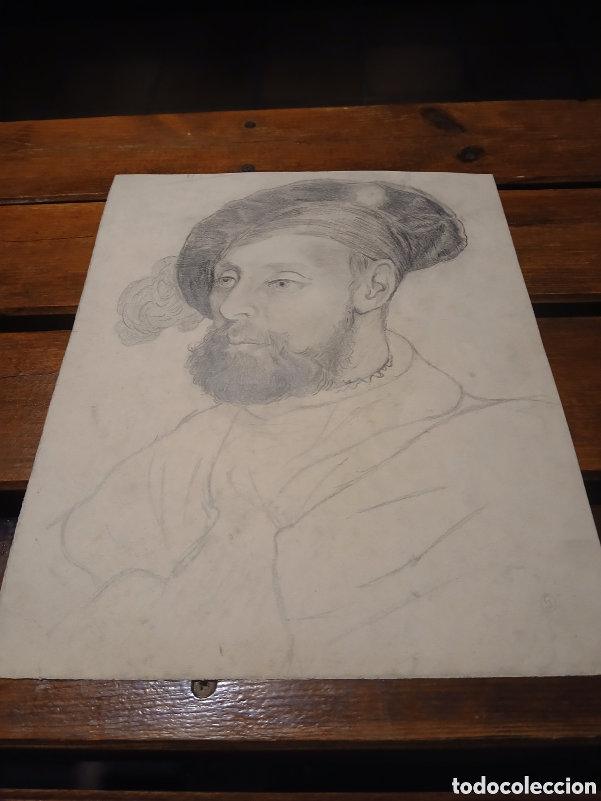 Arte: Dibujo antiguo original
