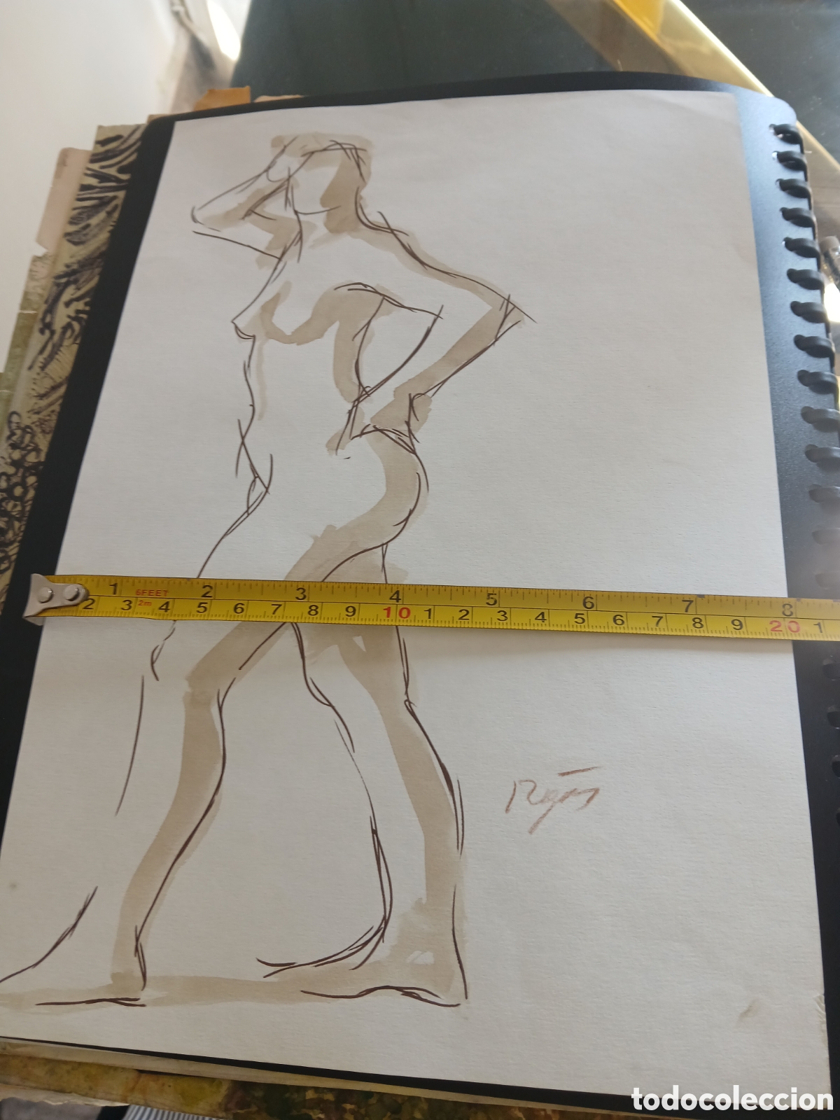 Arte: Dibujo original formado - Foto 3