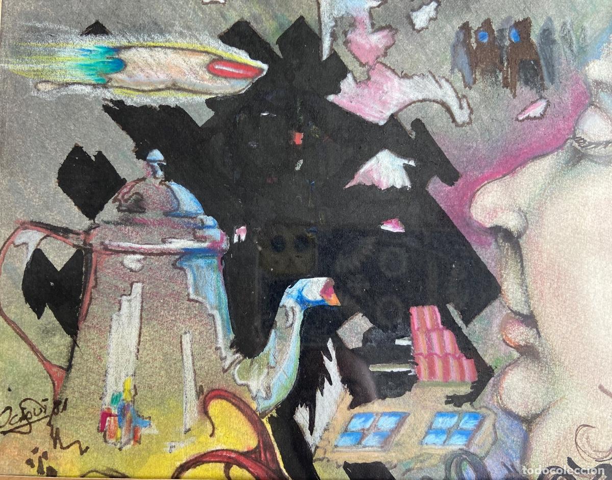 Arte: OCTAVI INTENTE, Sin t&iacute;tulo, 1981 Pastel en papel 27x23cm.