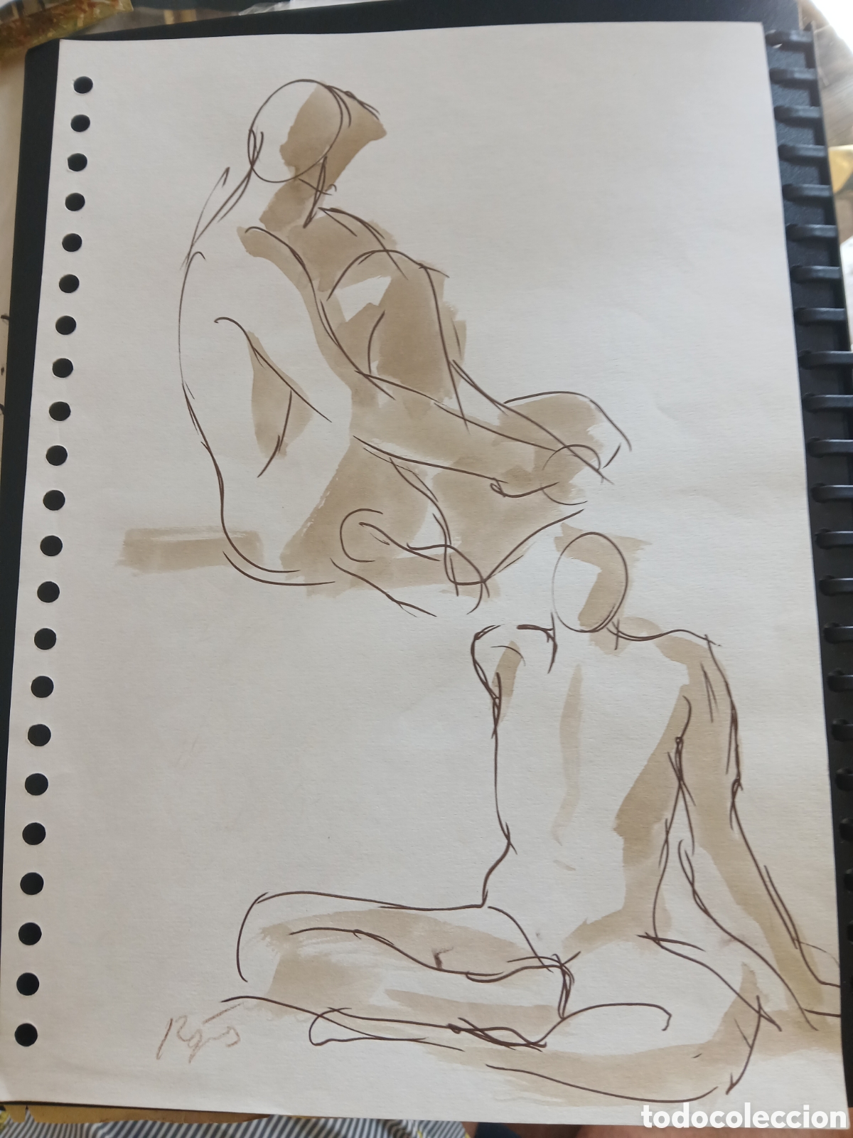 Arte: Dibujo original firmado