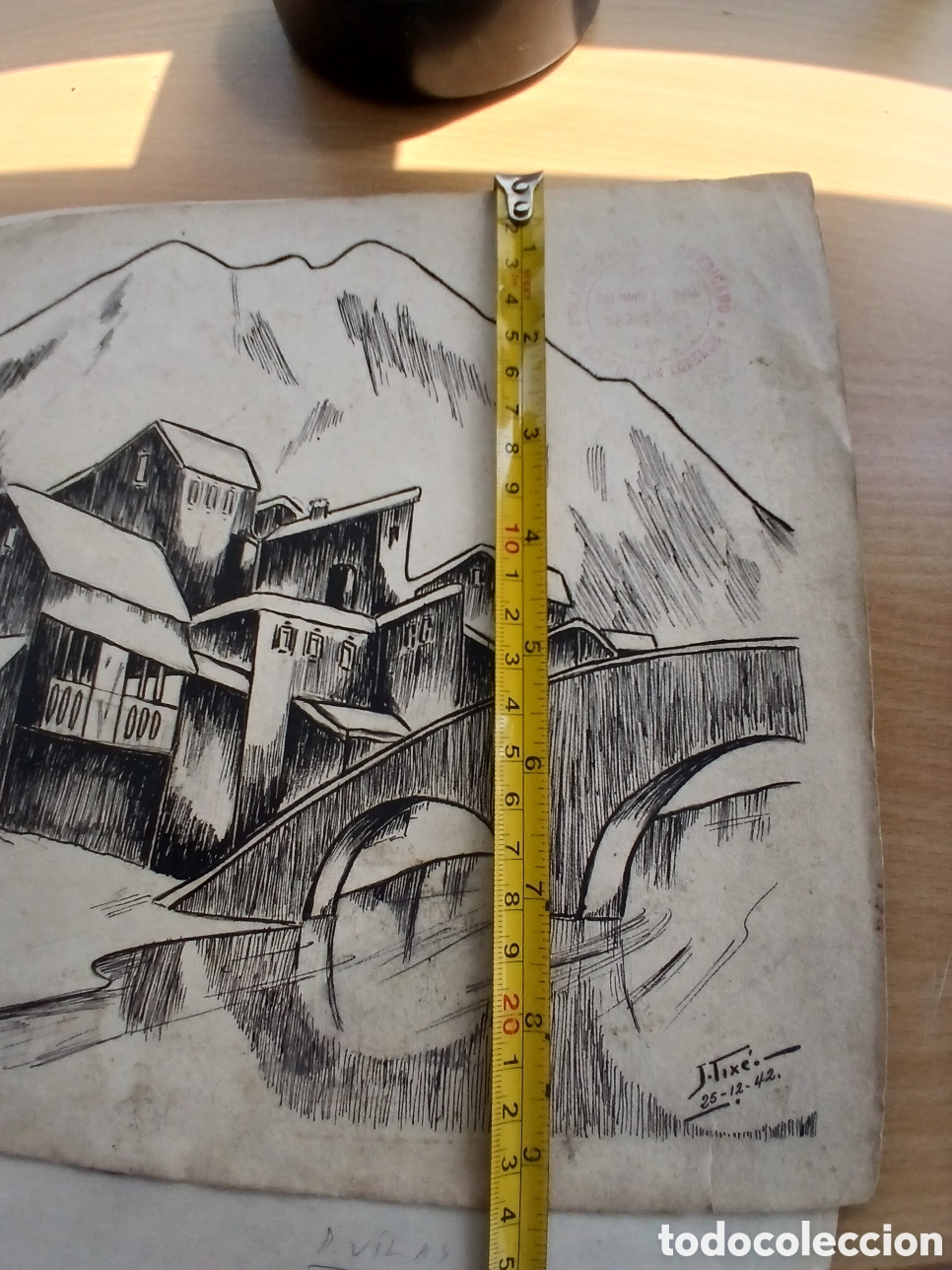 Arte: Dibujo original sin identificar - Foto 5