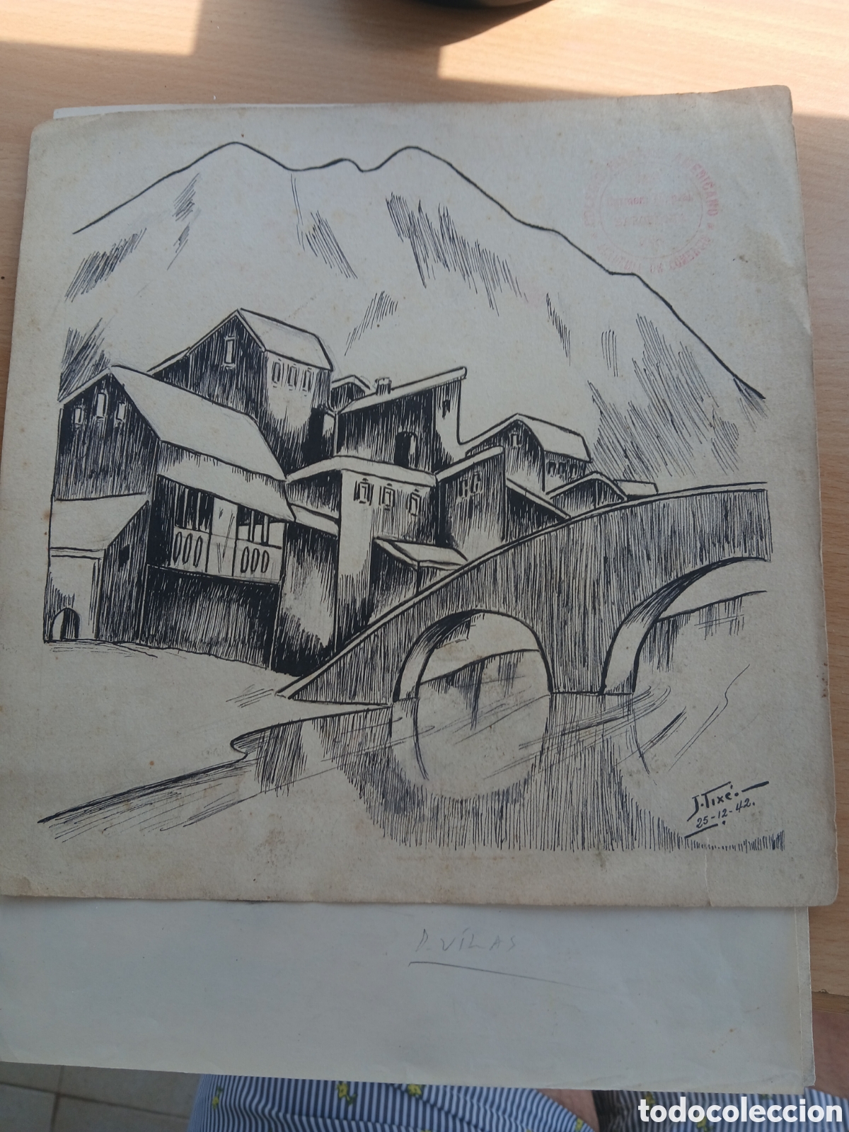 Arte: Dibujo original sin identificar