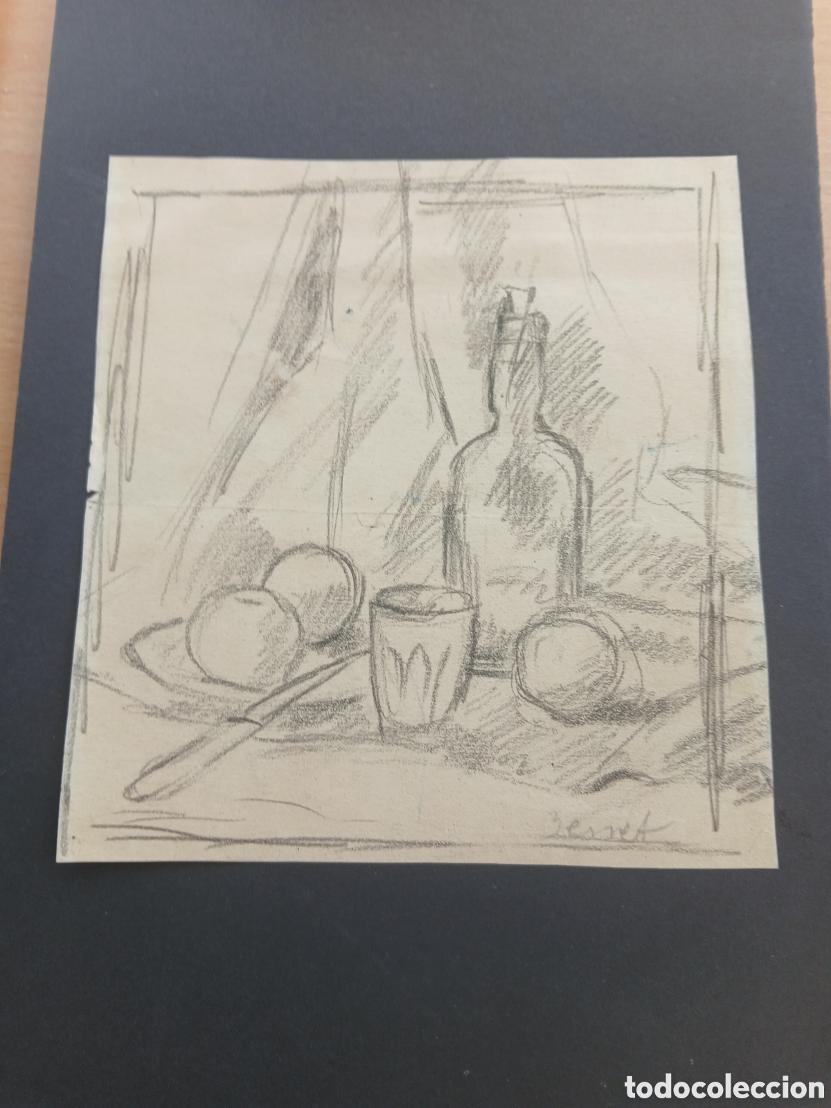 Arte: Dibujo firmado sin identificar