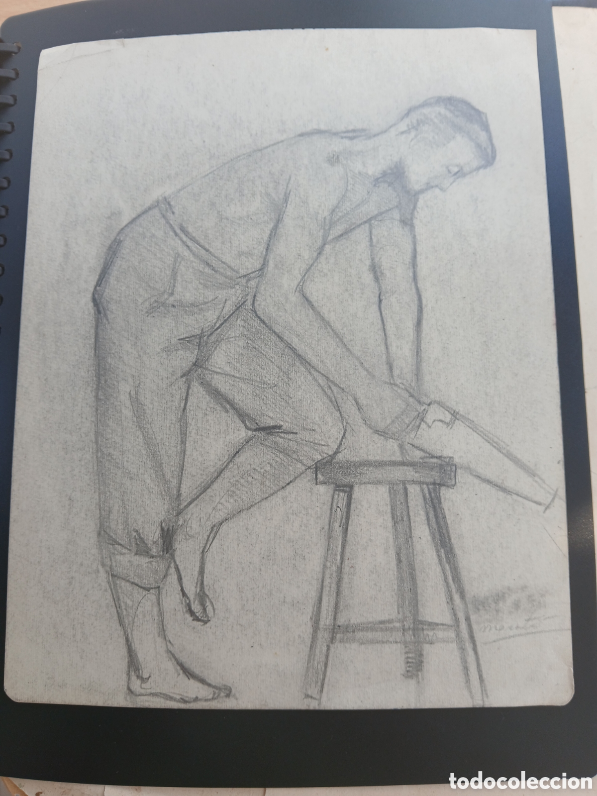 Arte: Dibujo firmado morato