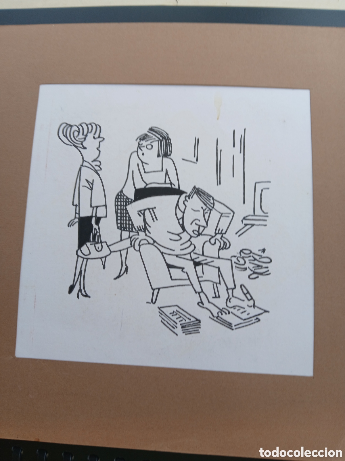 Arte: Dibujo sin firma original