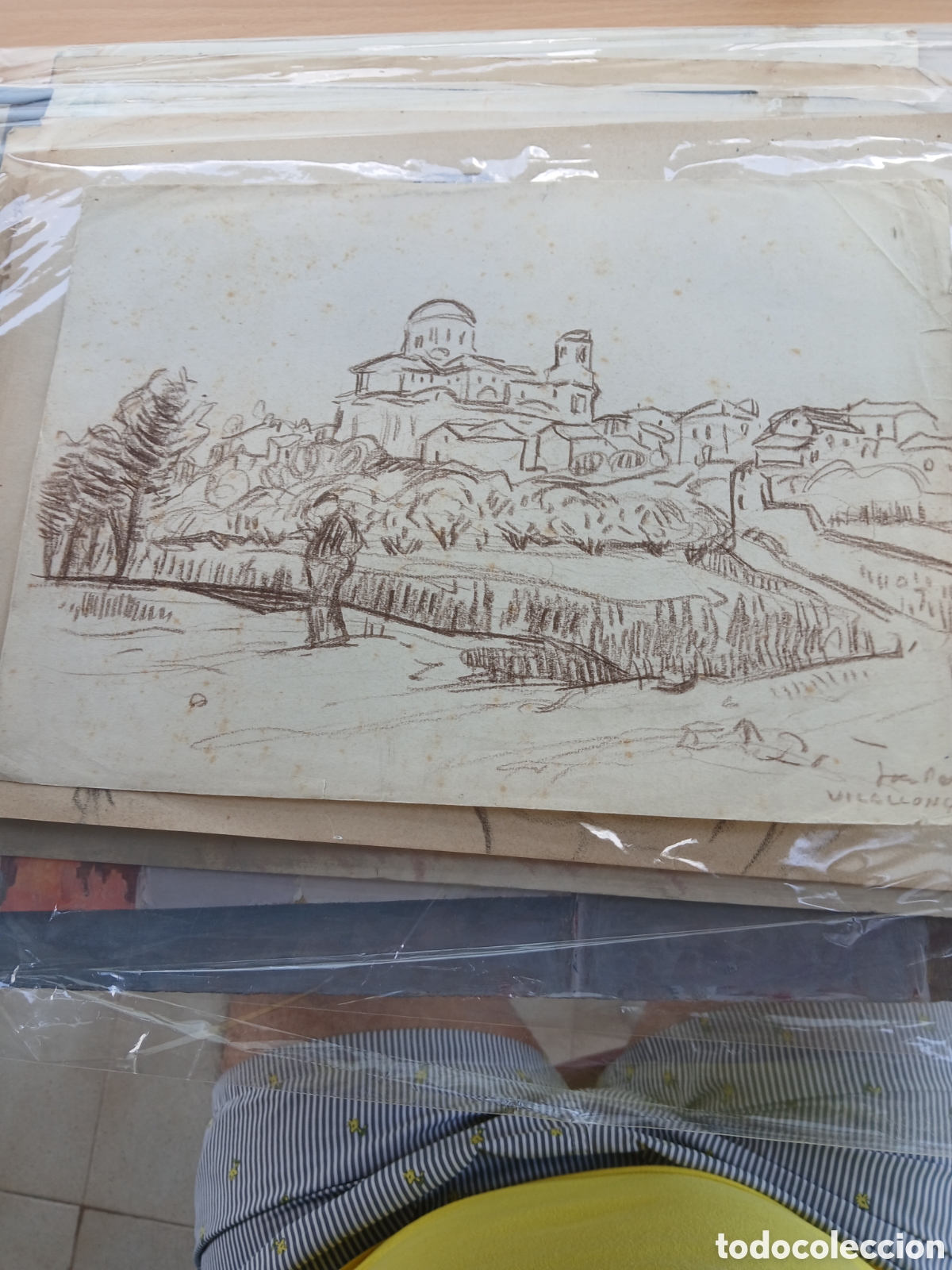 Arte: Dibujo firmado sin identificar