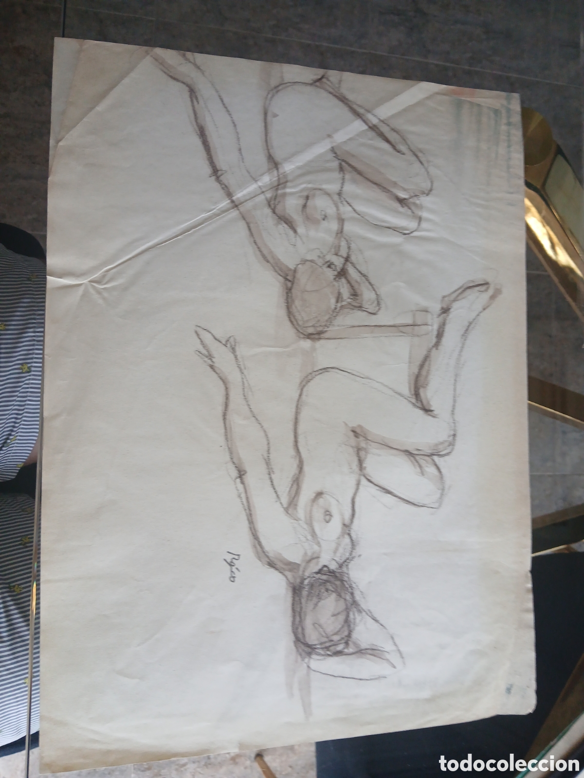 Arte: Dibujo original firmado