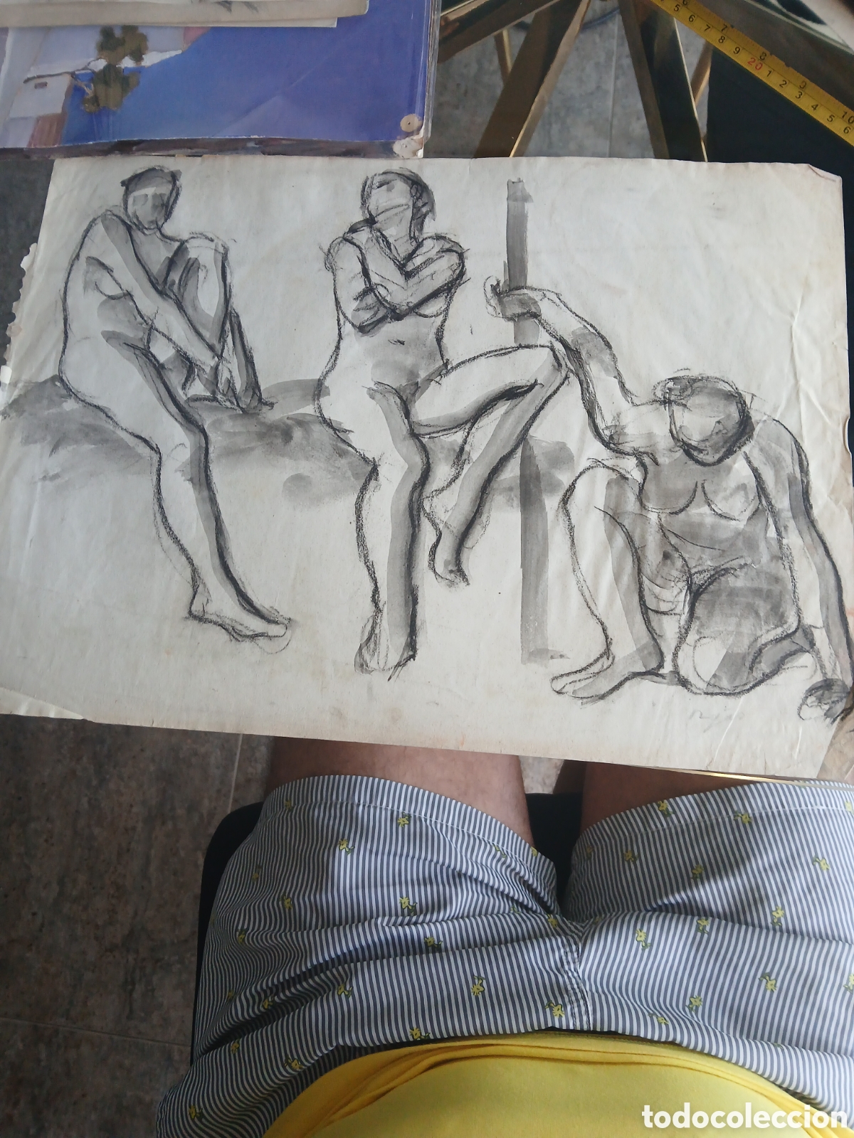 Arte: Dibujo original firmado