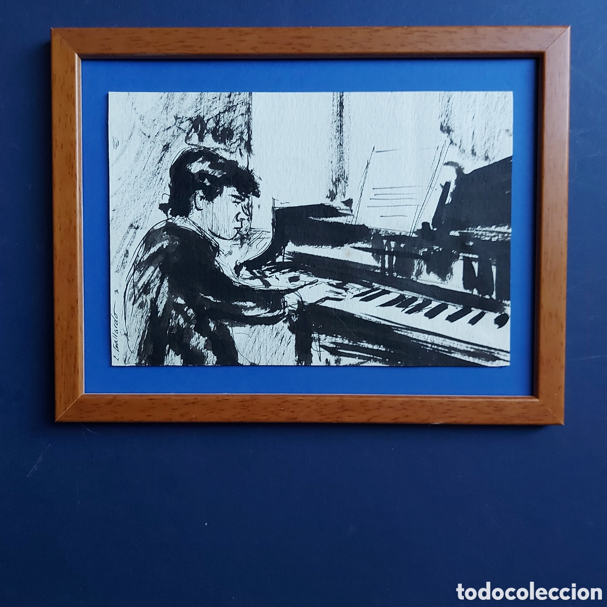 Arte: LUIS GALLARDO &rdquo;BOCETO DEL PIANISTA&rdquo;