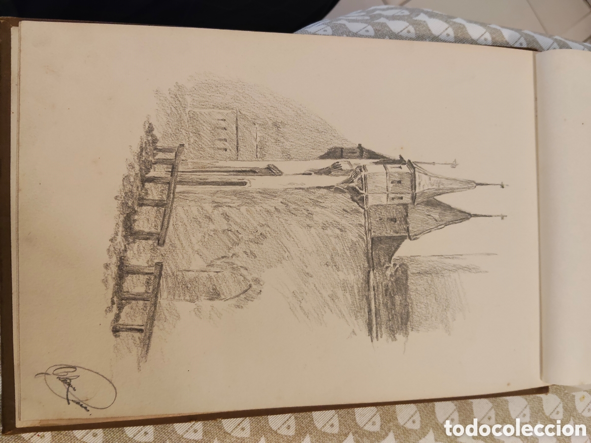 Arte: Magn&iacute;fico dibujo sobre papel carboncillo