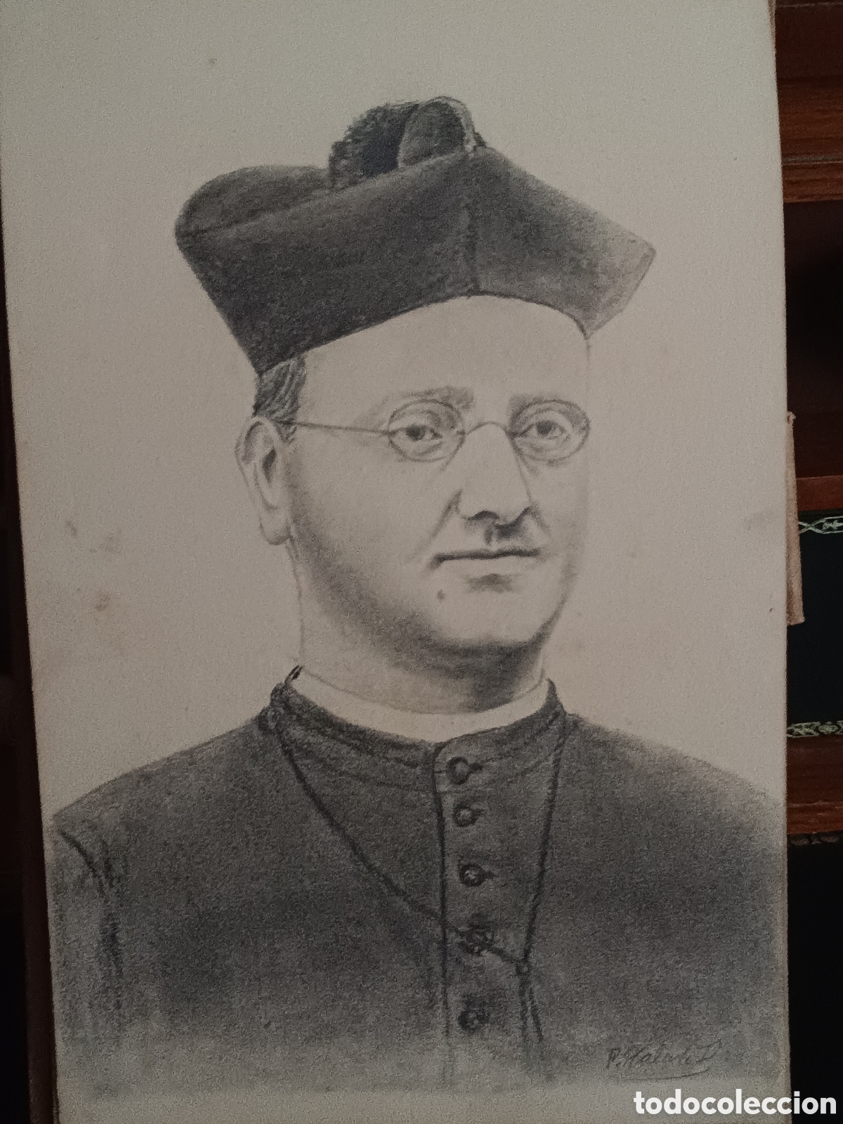 Arte: ALBUM 21 DIBUJOS CARBONCILLO 1892 RETRATOS Y CARICATURAS GERONA PLANELLA Atrib. F. BALARI
