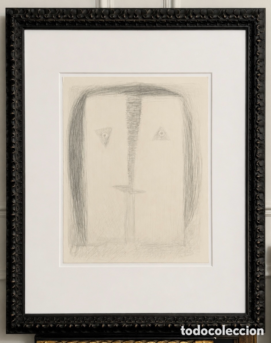 Arte: Rostro abstracto - Manuel Angeles Ortiz