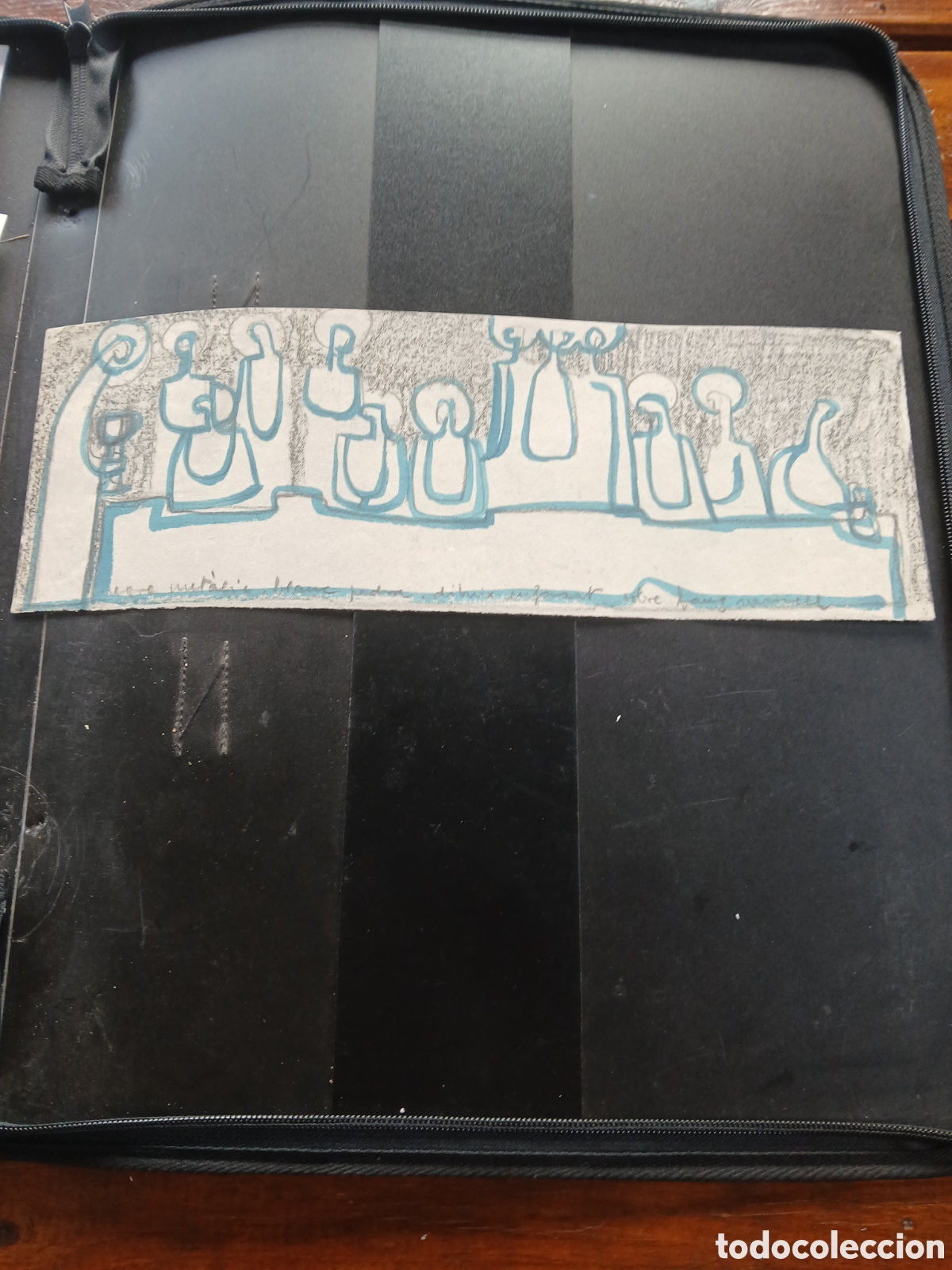 Arte: Dibujo original firmado sin identificar