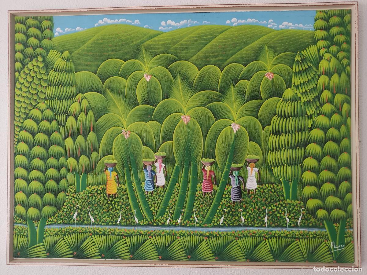 Arte: Pintura Alexis: paisaje vibrante gran formato