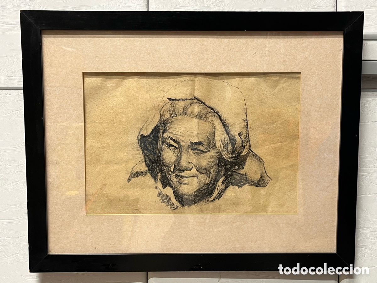 Arte: Cuadro Reproducci&oacute;n al carboncillo