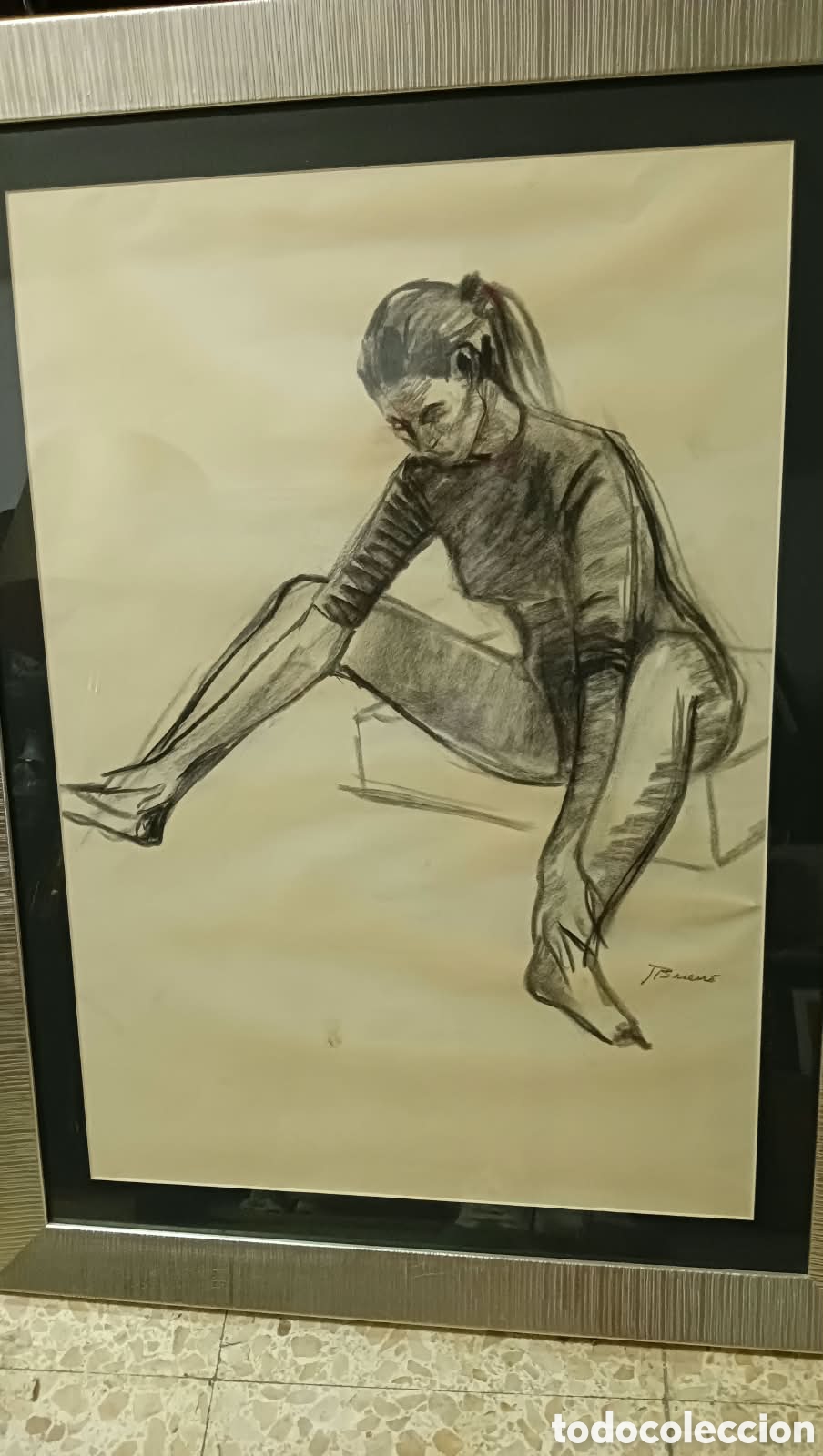 Arte: Dibujo firmado por Juan Bueno