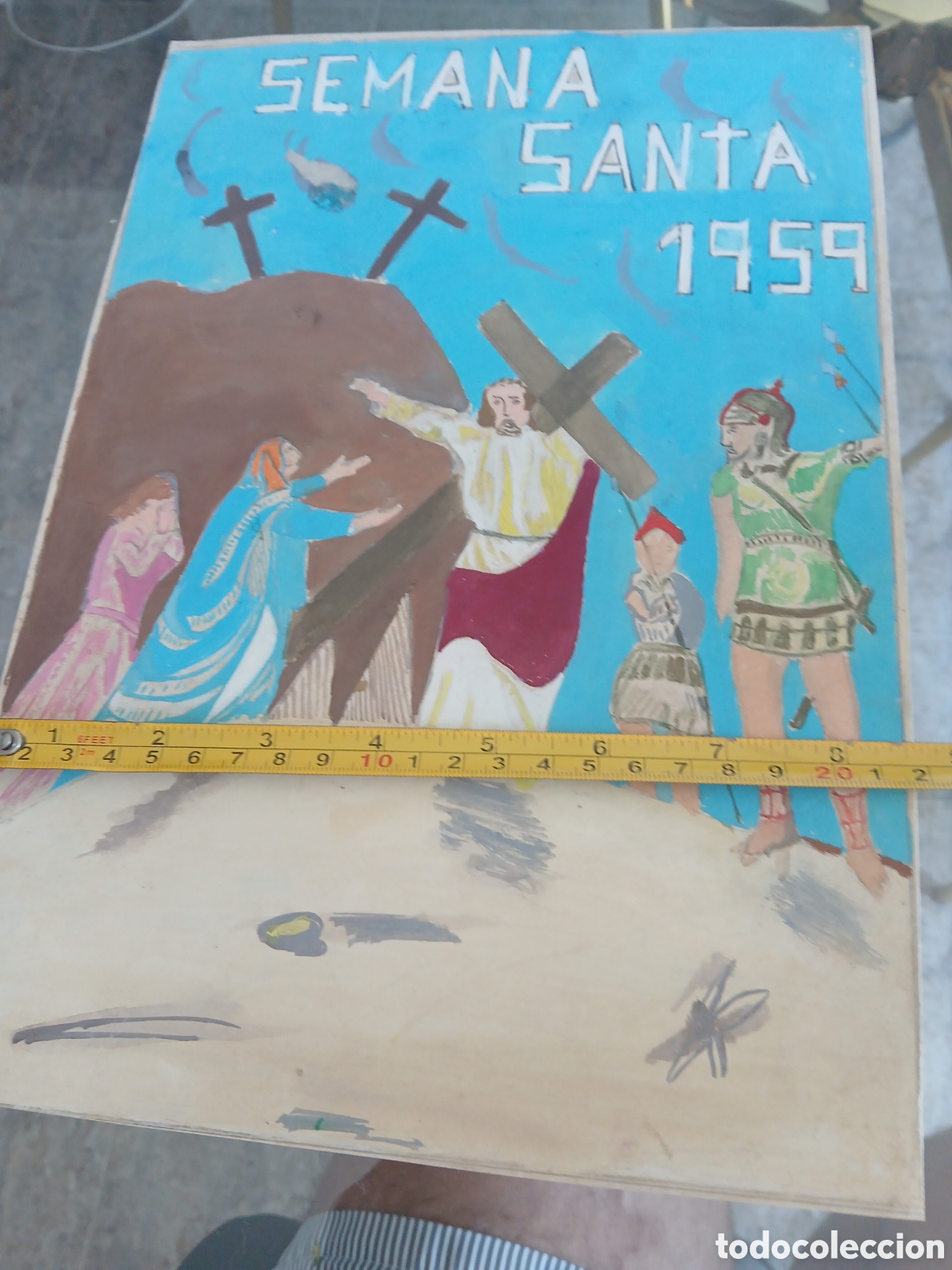 Arte: Dibujo original 1950 - Foto 4