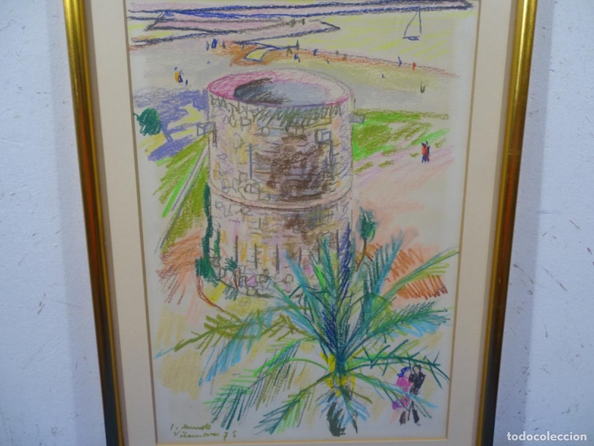 Arte: DIBUJO CERAS IGNACI MUNDO. VILANOVA 1975.