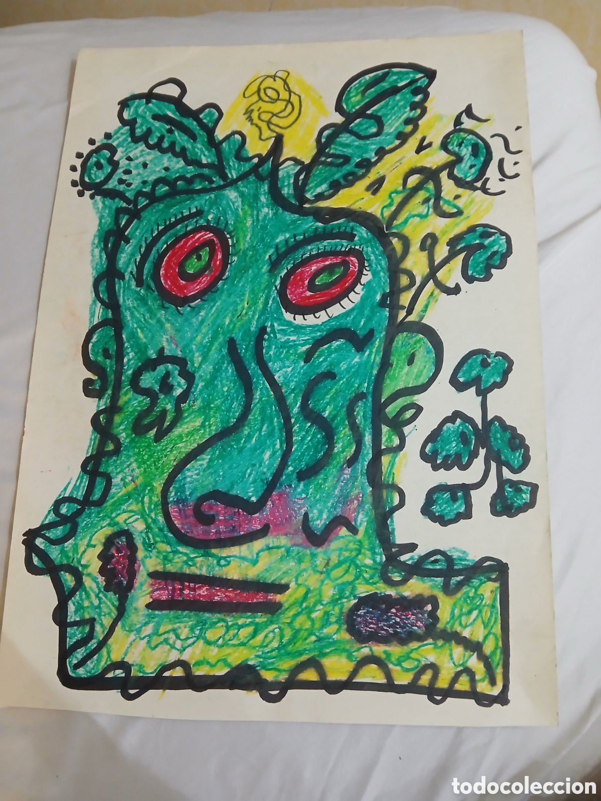 Arte: Dibujo sin firma para identificar