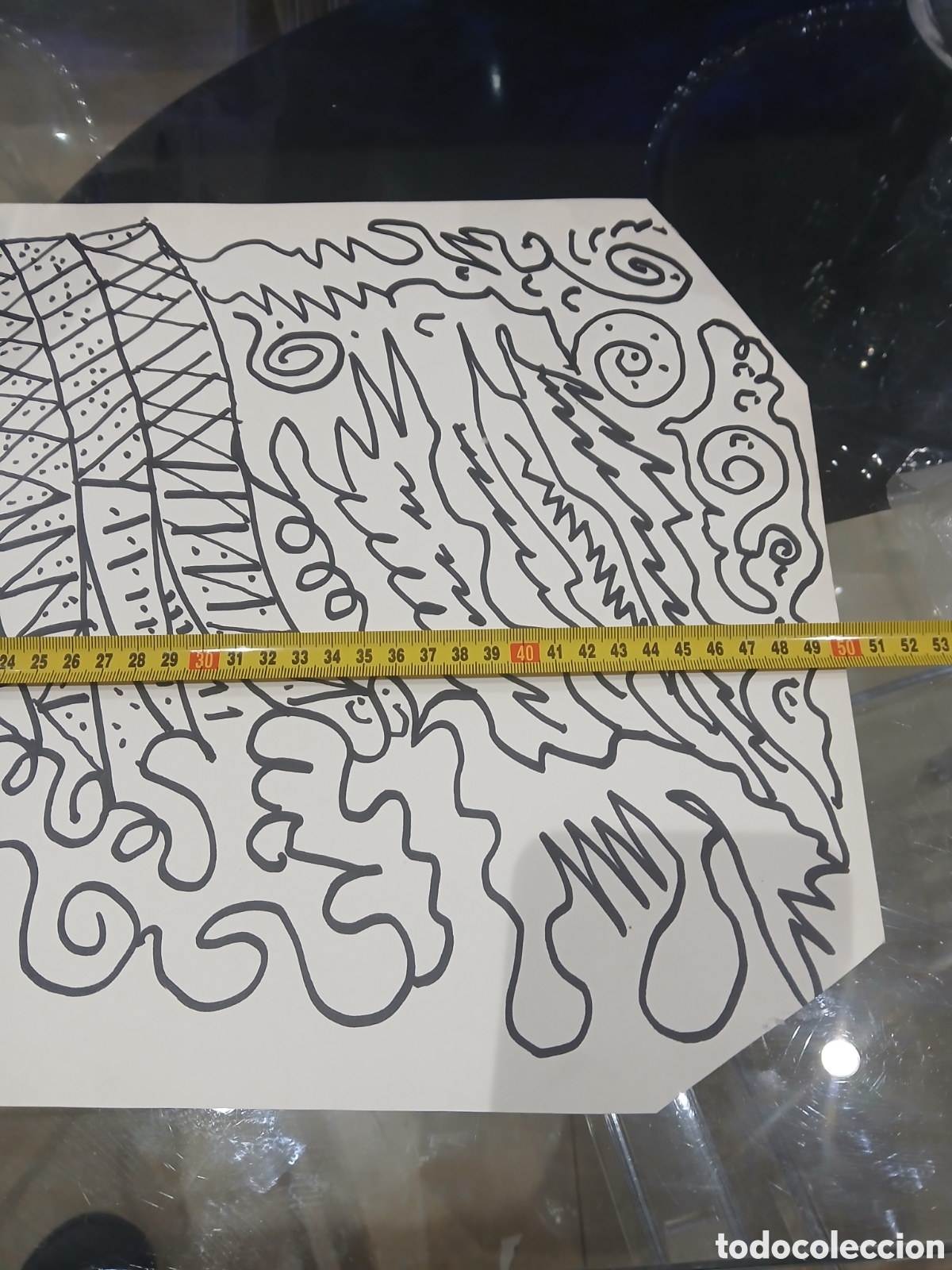 Arte: Dibujo original sin identificar - Foto 5