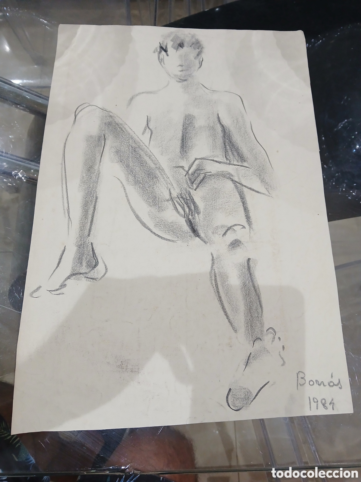Arte: Dibujo firmado sin identificar