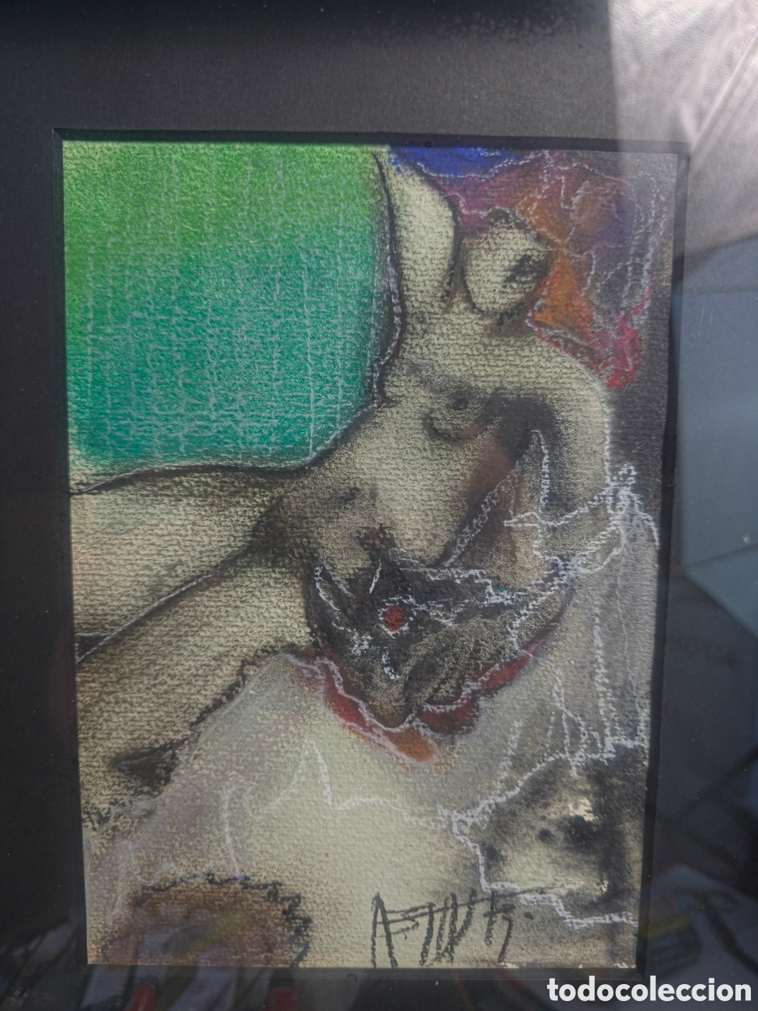 Arte: Pastel sobre Cartulina por Joan Abras